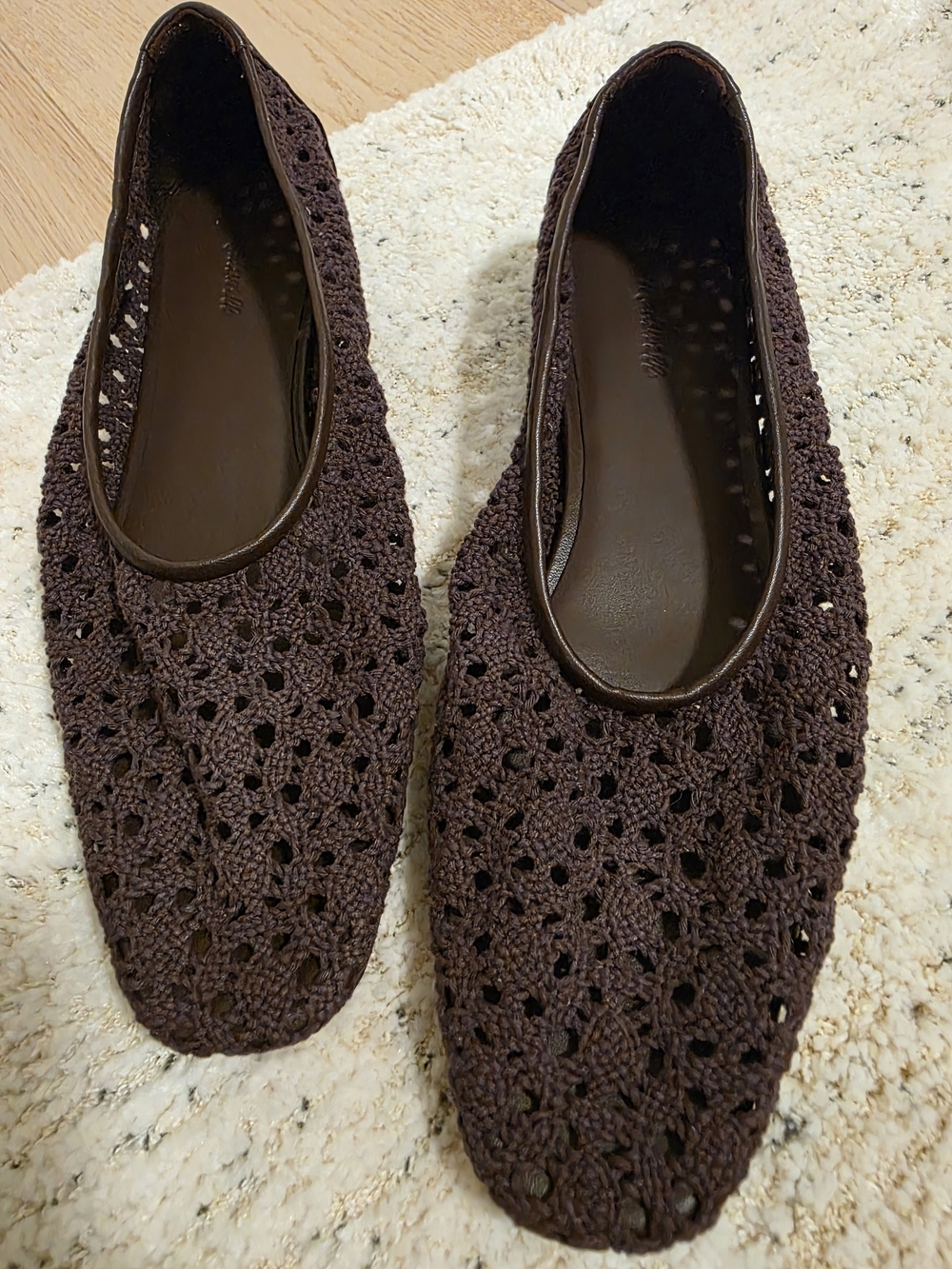 Madewell | Crochet Brown Mylie Size 11
